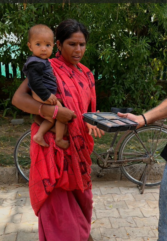 No one goes hungry when kind hands show up, and ours are always ready