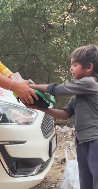 Handed with care by our volunteers