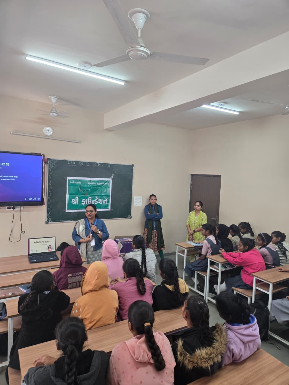 Learning, laughing and caring for their health